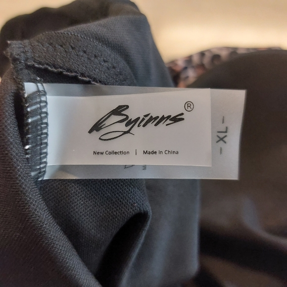 Byinns Leopard Cheetah Animal Print One Piece Swimsuit Bathing Suit XL - Picture 7 of 10